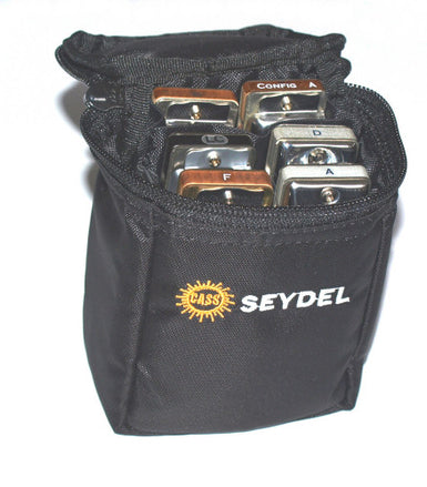 Seydel Belt Bag for 6 Blues Harmonicas Strings, Bows & More