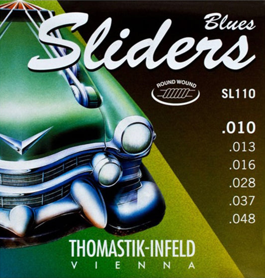Thomastik-Infeld Blues Sliders Guitar String Set Strings, Bows & More