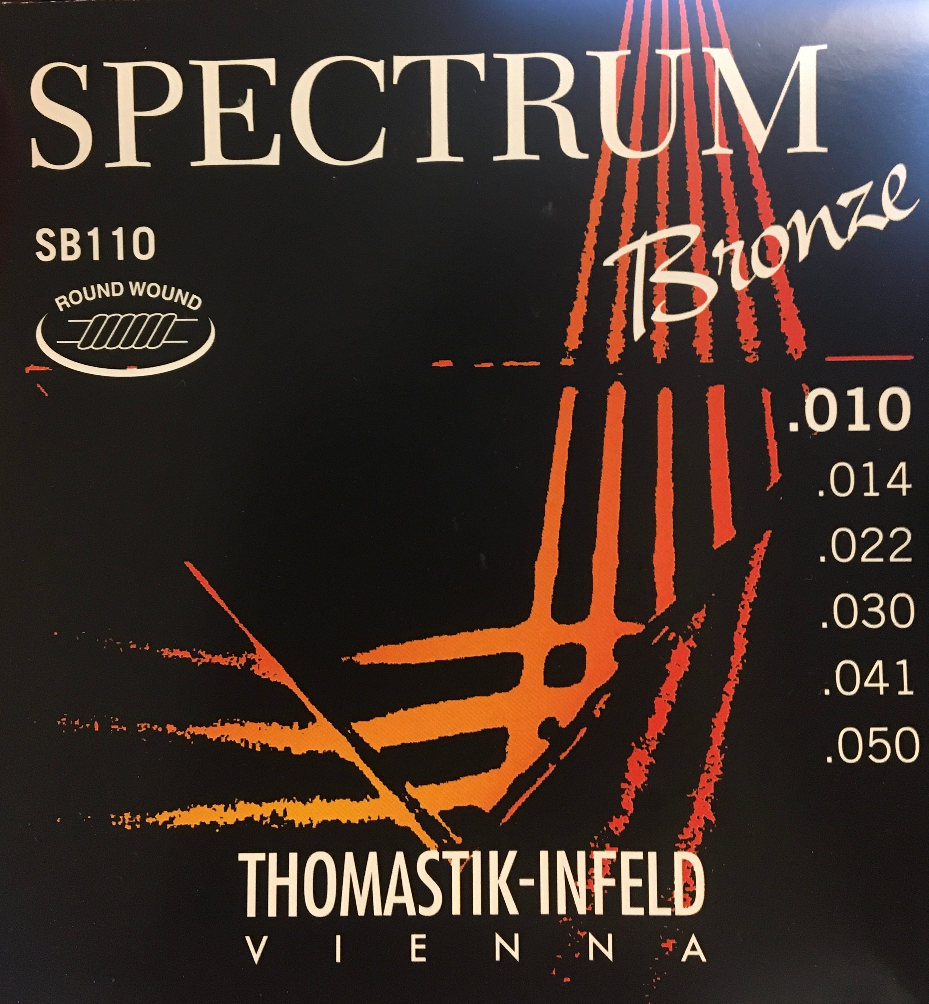 Thomastik Infeld Spectrum Bronze Acoustic Guitar 6 String Set