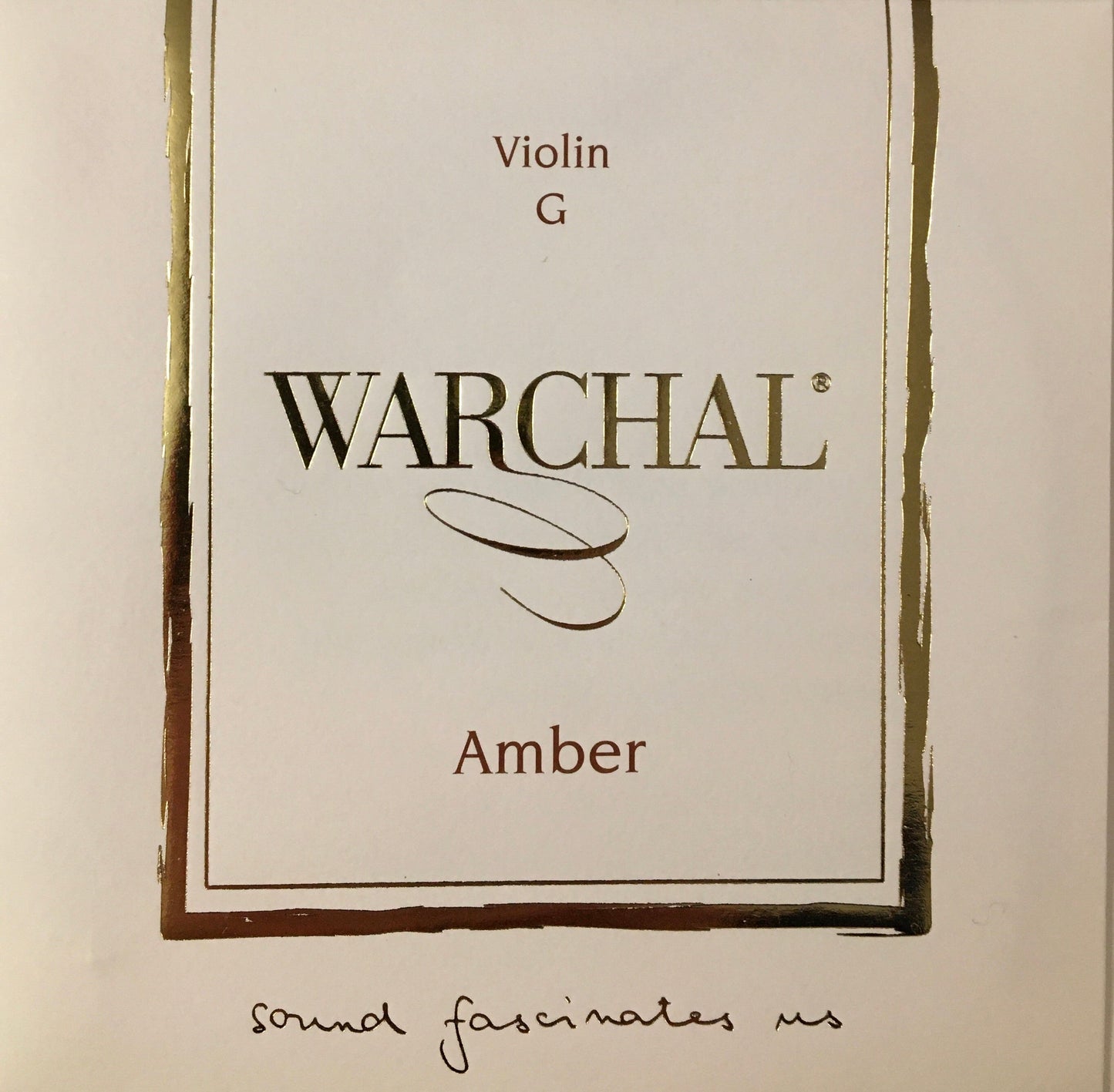 Warchal AMBER Violin Strings Strings, Bows & More