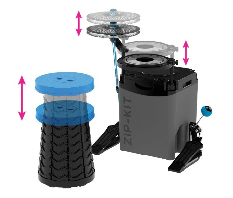 Zip-Kit Drum Set