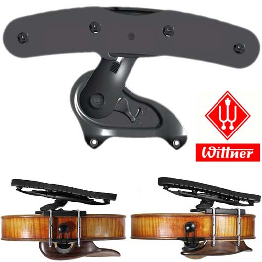 Wittner Isny Violin Shoulder Rest, 4/4-3/4, with Wittner logo