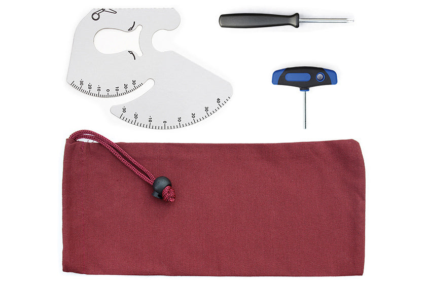 Wittner Isny violin shoulder rest packaging and accessories