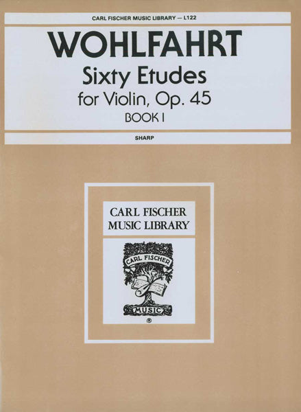 Franz Wohlfahrt: Sixty Etudes, OP 45, Book 1