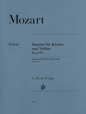 Mozart: Sonatas for Piano & Violin, Volume II
