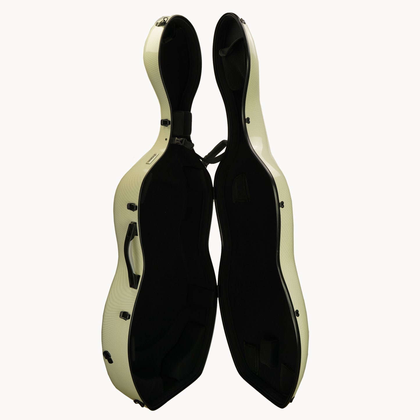 Primo 6370 Ultra-Light Carbon Cello Case - Open