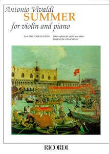 Vivaldi: Concerto in G Minor “L'Estate” (Spring) from the Four Seasons, edited by Maurizio Carnelli